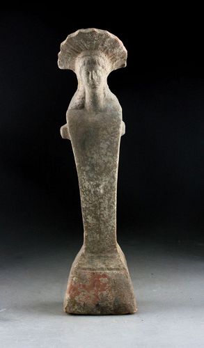 Important large Greek Terracotta figure of a Herm 4th-3rd century B.C.