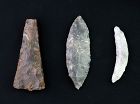 Nice lot of Danish Neolithic Axe, Dagger & Sickle, 3rd mill BC.