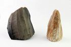 Interesting pair of two Danish Neolithic Flint Blocks