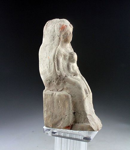 Interesting greek terracotta of Mother & child, 5th.-4th. cent. BC!