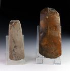 Nice pair of Danish Neolithic axes, 4th-3rd mill BC!