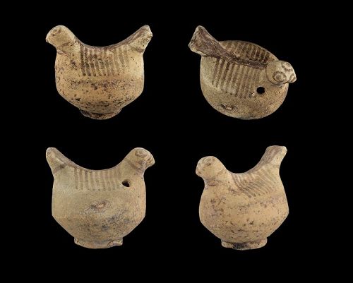 Rare terracotta Bird figural Pseudo vessel, Indus Valley, 3000 BC