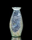 Unusual & intact glass vase, Roman 1st.-3rd. cent. AD