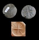 XL round Gable stone seal, Anatolia / Mesopotamia, 4th. mill. BC