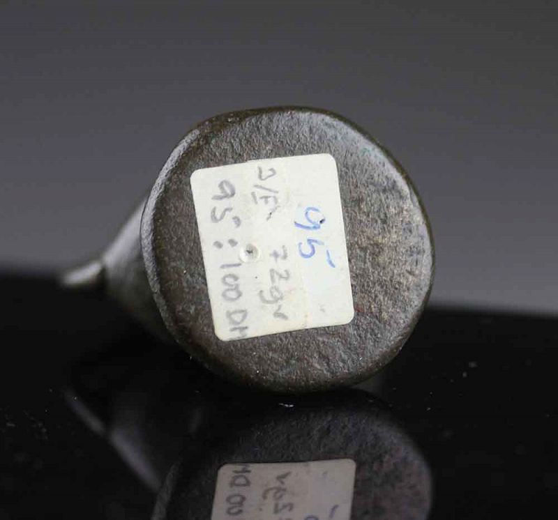 Rare early Shan Hamsa Duck 5 Tical bronze opium weight, 16th. cent