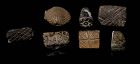 Coll. of 7 Mesopotamian & Cappadocian stamp seals, c. 6000-3000 BC!