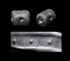 Massive Early Mesopotamian stone cylinder seal, 4th. mill. BC