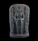 Fine stone figure of Pavati, Indonesia, Java, 13th.-14th. cent. AD