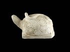 Impressive white marble sculpture of a Turtle, China, Han Dynasty!