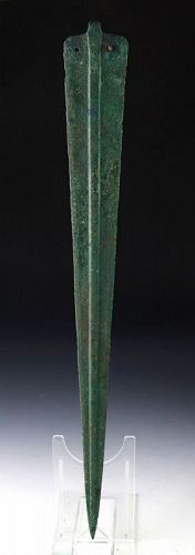 Ancient Near East 45 cm bronze sword, 2nd. millenium BC