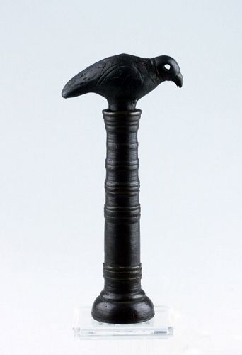 Fine bronze Betel crusher w Bird, Ceylon / Sri Lanka, 18th. cent.