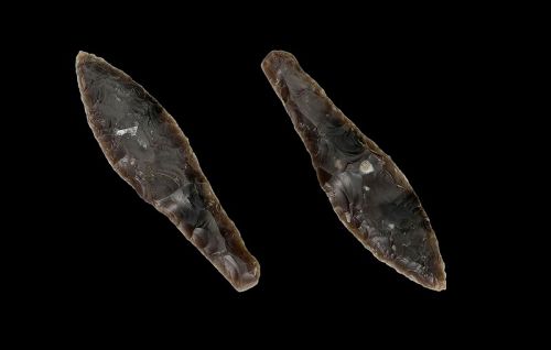 Fine 'baby' silex dagger, Danish Neolithic-Bronzeage, 2000-1600 BC