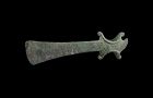 Important presentation bronze axe, Ancient Near East, 2nd. mill. BC