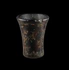 Large early wooden Kero beaker, c. 16th. cent. AD!
