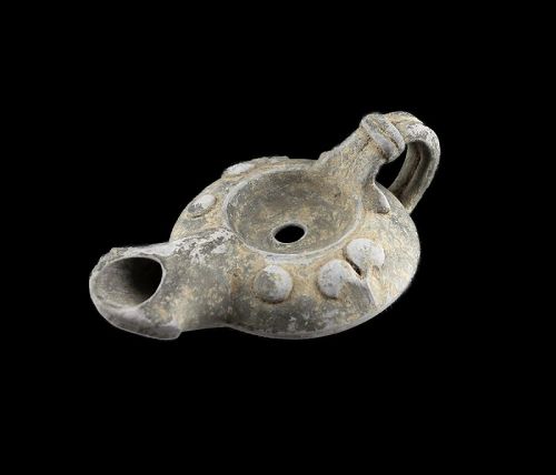 Lovely Greek Oil lamp, Ionia-Caria, c. 3rd.-2nd. cent. BC