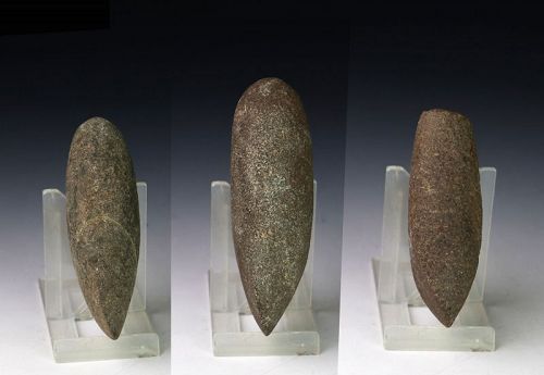 Coll. of three Danish Neolithic 'Step Axes', 4th-3rd mill. B.C.