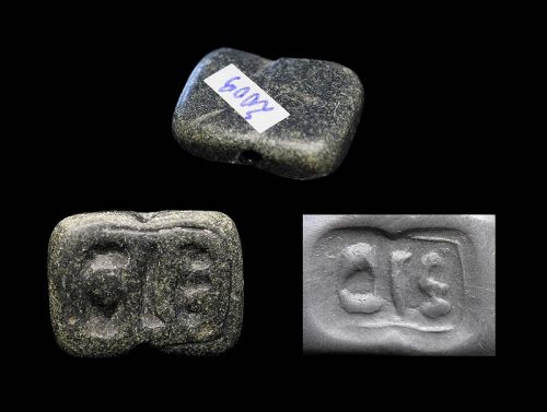 Mesopotamian larger tabloid stamp seal, 4th. mill. BC