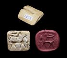 Rare carved round gable seal Mesoptamia, c. 4th.-3rd. mill. BC