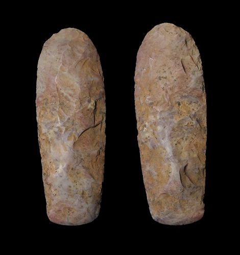 Larger Neolithic African Sahara Chert Stone Hand Axe, c. 10000 BC