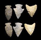 P.F. Wulff collection: Lot of 3 Paleo-Indian silex points, c.10.000 BC