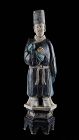 XL 49 cm. tall Chinese Ming Dynasty pottery figure!