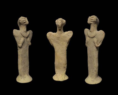 Choice tall Syro-Hittite mother godess astarte figure, 2700-1900 BC ...