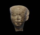 Fine quality limestone head of a Pharao or Noble, Egypt, New Kingdom!