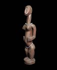Artistic large African wooden figure, Ivory Coast, Liberia