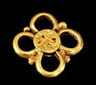 Fine Late Roman gold hanger with cross, c. 4th.-6th. cent. BC