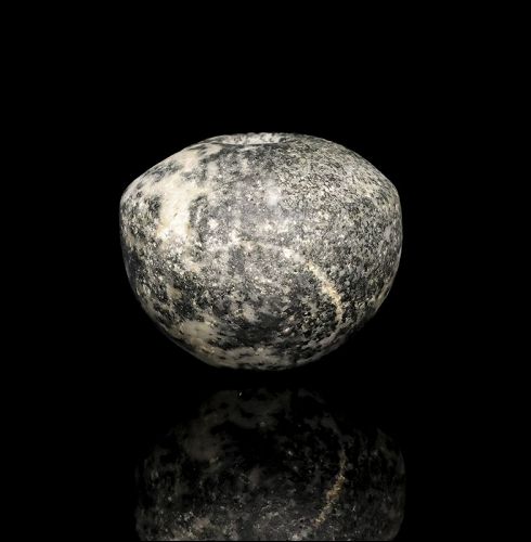 Egyptian Pre-Dynastic stone mace head of Diorite, c. 3rd. mill. BC