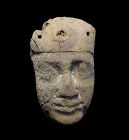 Nice wooden Mummy mask, Egypt, c. 1st. millenium BC