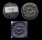 Attractive Mesopotamian stamp seal with Sun symbol, 4th. mill. BC