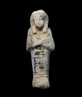 Nice Egybtian Ushabti, Third Intermediate period, c. 1069-525 BC