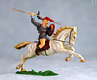 Vintage Elastolin Mounted Mongol Cavalry with Arrow in Action