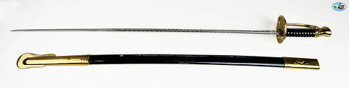 Inscribed U.S. Marine Corps Non-Commissioned Officer's Sword