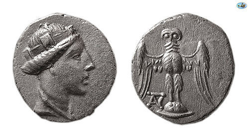 PONTOS, AMISOS. 3RD-2ND CENTURIES BC. AR SIGLOS Coin