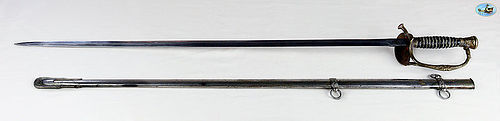 Fabulous U.S. Model 1860 Staff & Field Officer's Sword