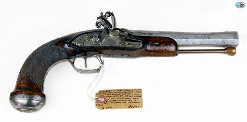 Fine 1800s French Empire Period Officer’s or Gentleman’s Pistol