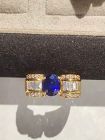 Finest Genuine Ceylon Blue Sapphire-Diamond Ring 18K.