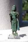 Fine Bronze Khmer Baphuon statuette, 12th Century