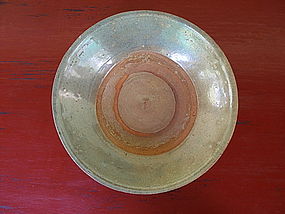 Sawankhalok CELADON Bowl with iridescent glaze, Siam