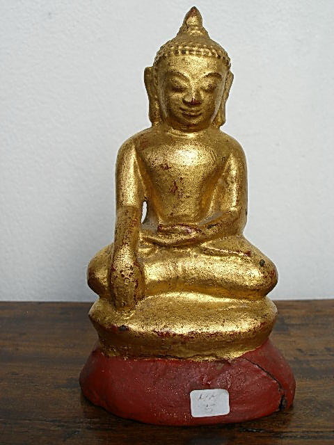 Bronze Shan State Gilded Buddha, 19th Cent., Burma