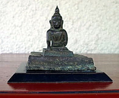 Pagan Pinya-Ava Bronze Buddha, 12/14th Century