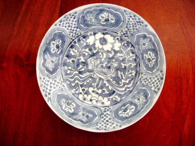 MING-SWATOW Blue&amp;White Porcelain Plate, Wanli Period