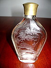 Estate  Violet Trefusis, Etched Crystal Perfume Bottle