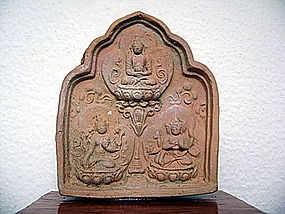 LIAO Dynasty Terracotta Votive TSA TSA Tablet, China