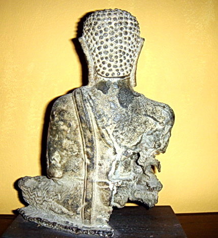 Mounted AYUTTHAYA Bronze Buddha, 18th Century, Siam