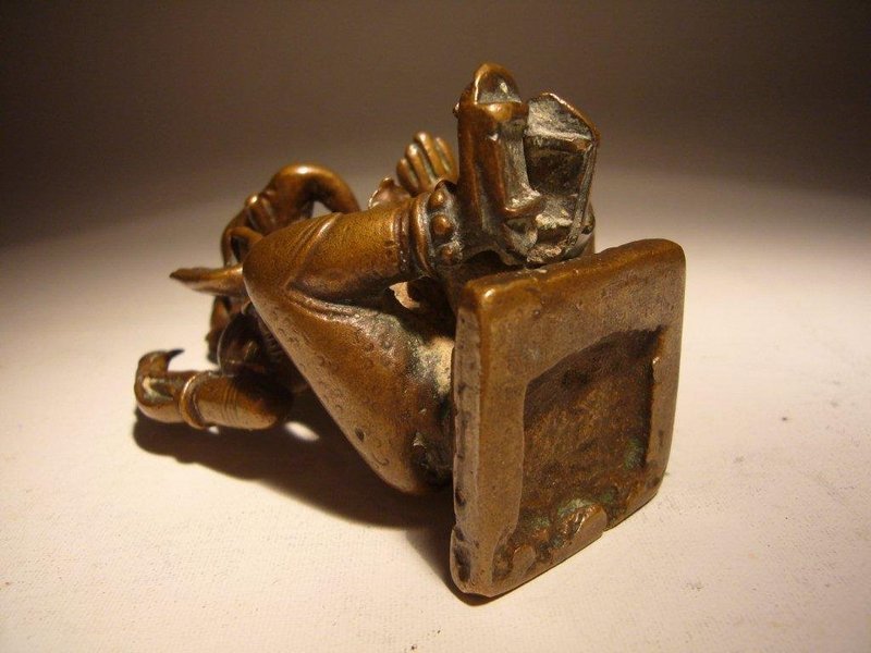Bronze GANESHA-GANESH Sculpture, India, 18th Century