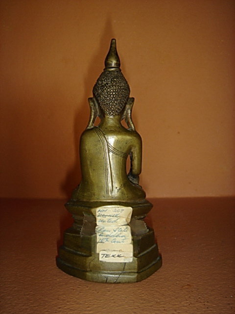 Fine SHAN State Bronze Buddha seated, 18/19th Century