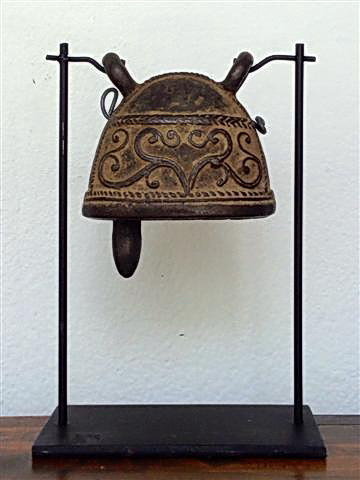 Antique Baby Elephant BRONZE BELL, 19th Cent. Burma